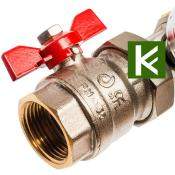 Коллектор для теплого пола с вентилями 12 выходов STOUT SMB 0468 000012